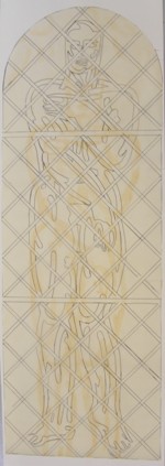 Preliminary Work for Glass Mosaic, Kastrup Church